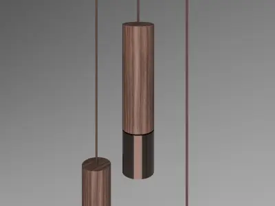 YAMAGIWA  CREA pendant lighting Low-poly 3D model