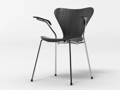 Arne Jakobsen Series 7 Chair 3D model