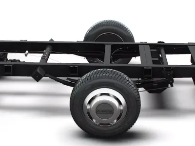 Iveco Daily Single Cab L2 Chassis 2026 3D model