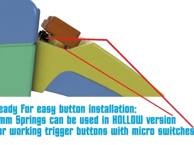 Type 2 Phaser Lower Decks 3D print model