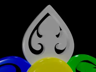 Kbach Khmer 01 3D model