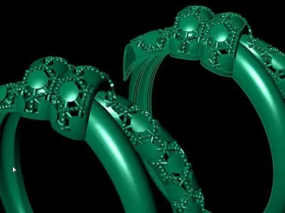 fusion ring ver 2 3D print model