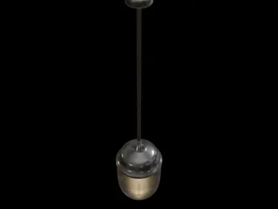 Vintage Pendant Light 3D model purchase