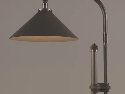 floor metallamp 3D model