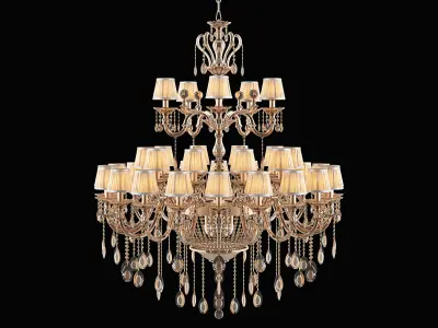 695352 Sintesi Osgona Chandelier 3D model