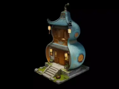   pavilion 3D model