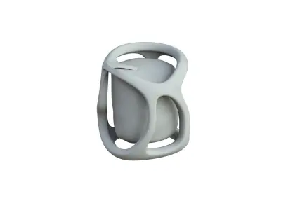 SciFi Shape Object Low Poly 58 Low-poly 3D model