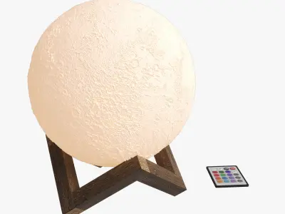 Night light Berger Moon 3D model