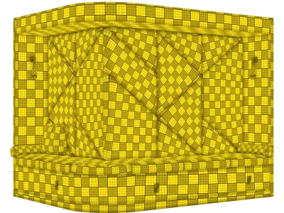  Restaurant and Office Lobi Seating 14 3D model