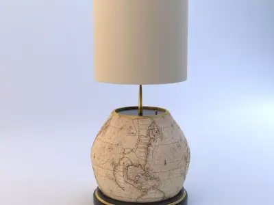 Classic Table Lamp Free 3D model