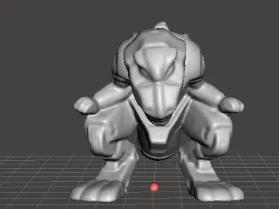 ZEKE ORGANOID CLASSIC MINI FIGURE CHAOTIC CENTURY MINIATURE TOY 3D print model