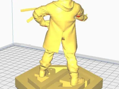 Ken Street Fighter 6 Win Pose 3D print model
