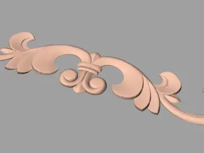 3D carved model furniture 3D design used for artcam aspire E826 3D model