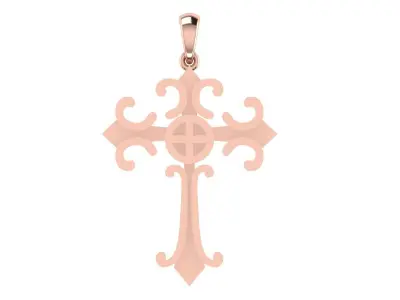 CROSS PENDANT CR30 3D print model