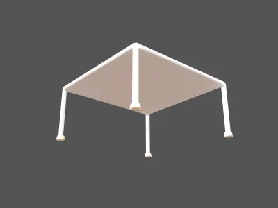 Dining Table v1 001 Free low-poly 3D model
