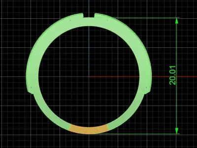 Jewelry ring 454 3D print model