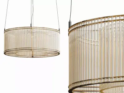 Stilio Uno Pendant Lamp LED 3D model