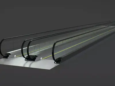 Horizontal Autowalk LMSRP-1400 3D model