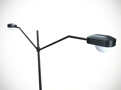 Street Light Low-poly 3D model