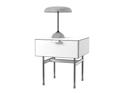 Tanis Bedside Table 3D model