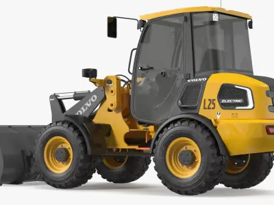 Volvo L25 Electric Loader with Bucket 