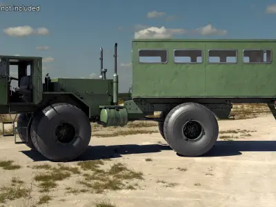  All-terrain Passenger Truck Rigged 
