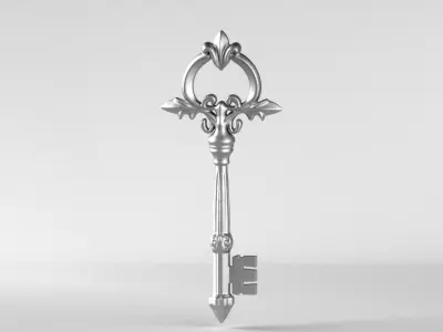 A key 3D print model