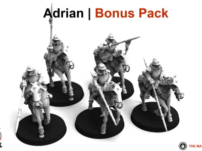 Valour Korps - Cavalry 3D print model