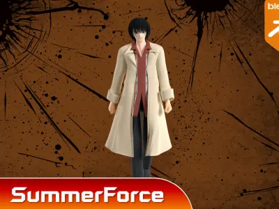 Yoichi Nagumo - Sakamoto days 3D model