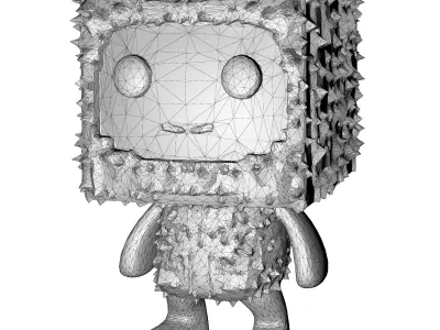 Kitbash Toy Heroes - High-Poly Character Pack 7 Figures 3D print model