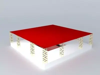 Outdoor library 3D model