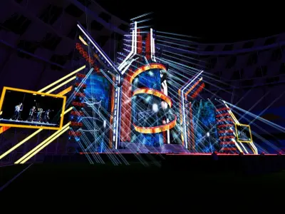 Concert Stage-Design 20210120C 3D model