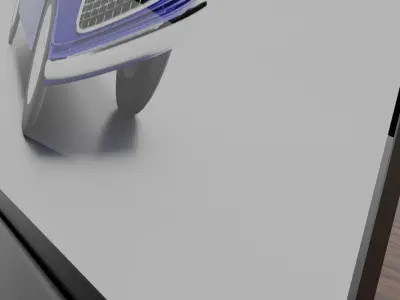 Laptop with Pixel-Based Functional Screen 3D model