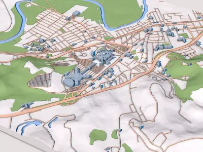 Cathedral Basilica of Our Lady Aparecida Brazil 3D model