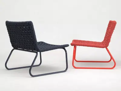 Marina Lounge Chair 3D model