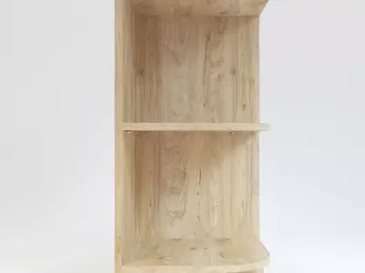 Wooden Cabinet 3 3D model