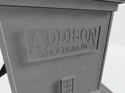 Wild west hardware 3D print model