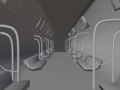 Subway-Low-poly-model Free low-poly 3D model