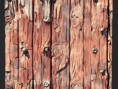 Stylized Wood Seamless Texture  Texture