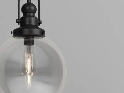 Hanging Lamp LOFT HOUSE P-144 3D model