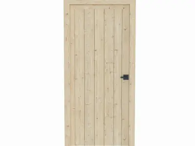 Gate Wood Outdoor 3D model