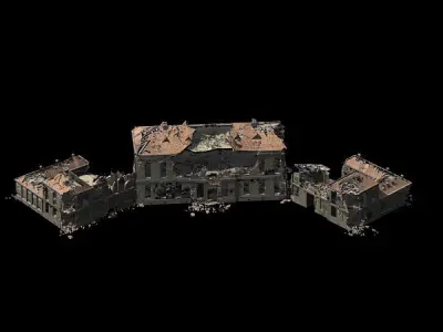 War-city-scars 04 3D model