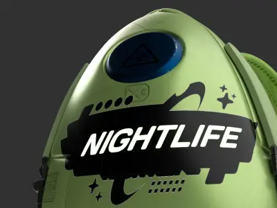 Futuristic Bag 3D model