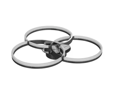 Nia ceiling light 3D model