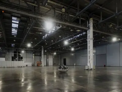 HDRI Exhibition Hall  3D model