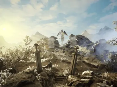 Mountain Low-poly 3D model