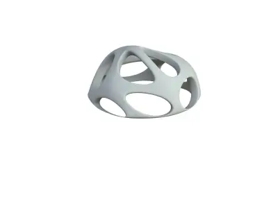 SciFi Cube Object No 53793 Low Poly Shape Low-poly 3D model