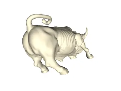 Wall Street Bull 3D print model