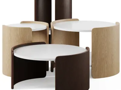 The Lagom furniture collection by Ellipse 3D Model Pack