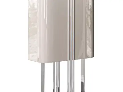 York Bar Cabinet  3D model